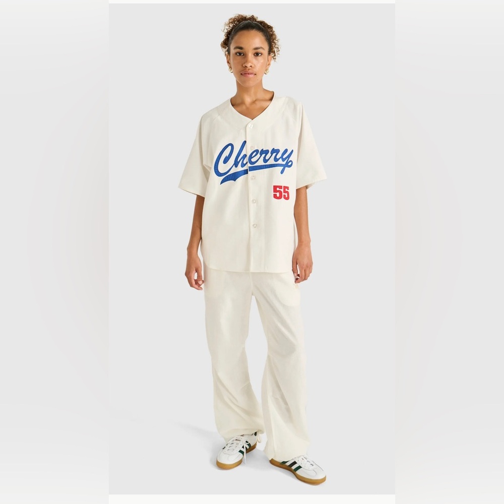 Cherry LA baseball jersey